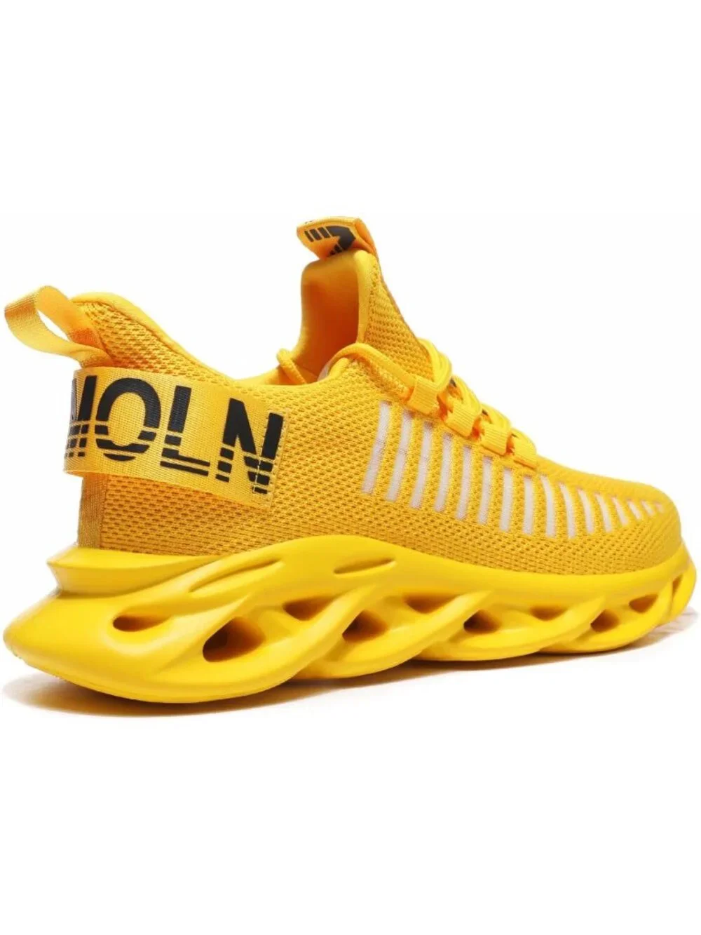 🆕Men's Yellow Slip on Breathable Walking Shoes Ultra Lightweight Casual